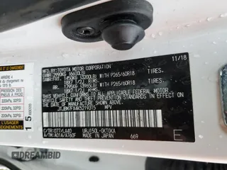 2019 Lexus GX with VIN JTJBM7FX4K5219315, listed as a Copart auction lot 38285593 with 90,449 mi miles. Bid and sale history available at carsss.com. Image 15.