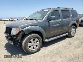 2006 Nissan Pathfinder SE with VIN 5N1AR18W16C607021, listed as a Copart auction lot 58773685 with 100,508 mi miles and Salvage title. Bid and sale history available at DreamBid. Image 1.