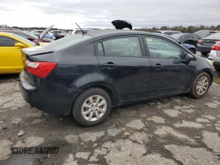 2014 Kia Rio LX with VIN KNADM4A37E6347641, listed as a Copart auction lot 41618805 with 143,921 mi miles and Clean Title. Bid and sale history available at DreamBid. Image 3.