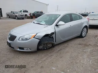 2012 Buick Regal with VIN 2G4GR5EK0C9141863, listed as a IAAI auction lot 41531938 with 60,224 mi miles. Bid and sale history available at carsss.com. Image 2.