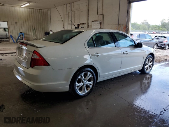 2012 Ford Fusion SE with VIN 3FAHP0HA5CR427017, listed as a Copart auction lot 64191425 with 211,924 mi miles and Salvage title. Bid and sale history available at DreamBid. Image 3.