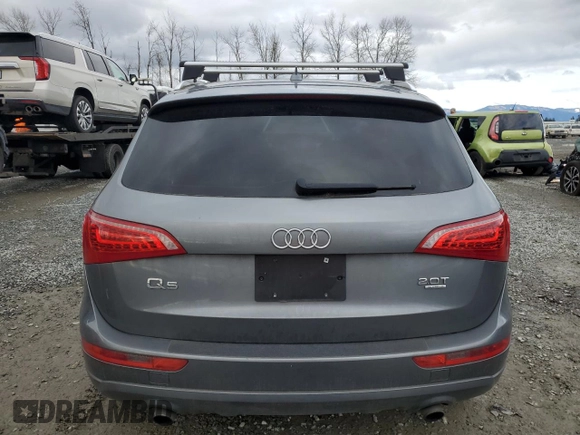 2012 Audi Q5 2.0T Premium with VIN WA1CFAFP4CA069000, listed as a Copart auction lot 45812455 with 153,710 mi miles and Clean Title. Bid and sale history available at carsss.com. Image 6.