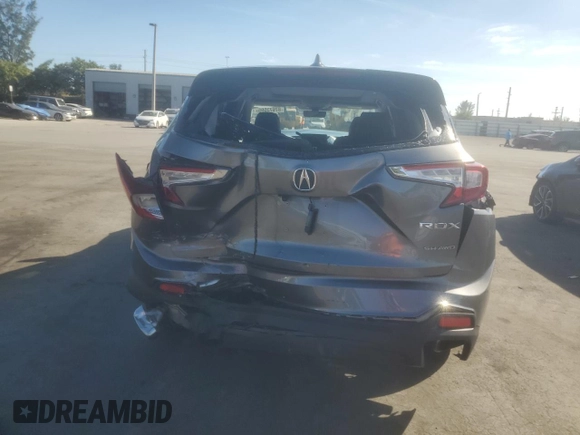 2023 Acura RDX with VIN 5J8TC2H33PL015651, listed as a Copart auction lot 87673595 with 18,486 mi miles and Salvage Title. Bid and sale history available at carsss.com. Image 6.