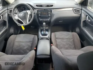 2015 Nissan Rogue SV with VIN KNMAT2MT9FP525943, listed as a Copart auction lot 55099095 with 207,145 mi miles and Salvage Title. Bid and sale history available at carsss.com. Image 8.