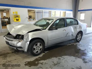 2004 Chevrolet Malibu LS with VIN 1G1ZT52844F113573, listed as a Copart auction lot 70886814 with 0 mi miles and Salvage Title. Bid and sale history available at carsss.com. Image 1.