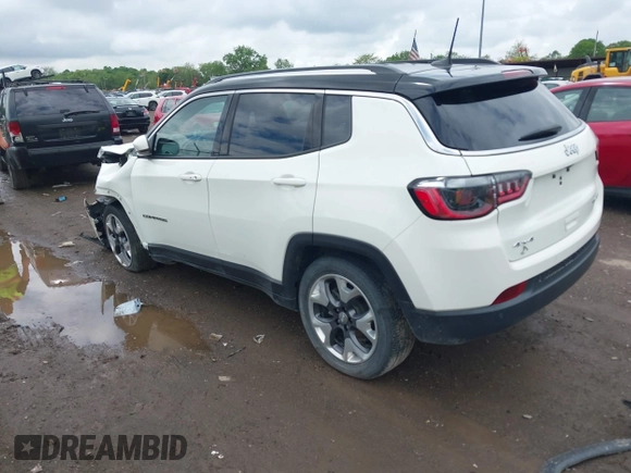 2021 Jeep Compass Limited с VIN 3C4NJDCB6MT503676, выставлен на аукционе IAAI как лот 42237071 с пробегом 54 631 миль миль и . История ставок и продаж доступна на DreamBid. Изображение 3.