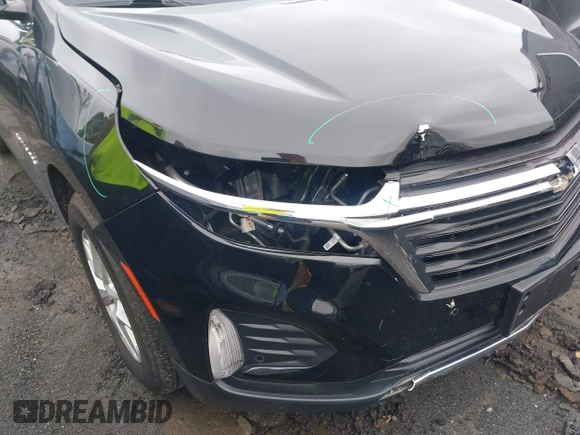 2023 Chevrolet Equinox LT with VIN 3GNAXKEG8PL234974, listed as a IAAI auction lot 42363399 with 15,583 mi miles and . Bid and sale history available at DreamBid. Image 6.