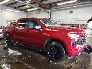 2022 Chevrolet Silverado 1500 RST with VIN 1GCUDEED3NZ561486, listed as a Copart auction lot 44530435 with 58,710 mi miles and Salvage Title. Bid and sale history available at DreamBid. Image 4.