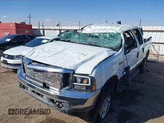 2002 Ford Super Duty F-250 XL with VIN 1FTNW21F42EC30455, listed as a IAAI auction lot 41439201 with 1 mi miles. Bid and sale history available at carsss.com. Image 6.