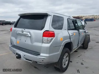 2010 Toyota 4Runner SR5 with VIN JTEZU5JR9A5011357, listed as a IAAI auction lot 41514810 with 1 mi miles. Bid and sale history available at carsss.com. Image 4.