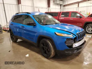 2017 Jeep Cherokee Sport with VIN 1C4PJMAS5HW624940, listed as a Copart auction lot 42959855 with 0 mi miles and Salvage Title. Bid and sale history available at carsss.com. Image 4.