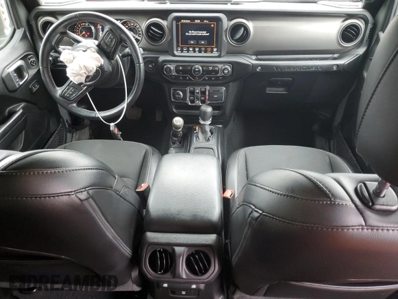 2020 Jeep Wrangler Unlimited Freedom with VIN 1C4HJXDG0LW285901, listed as a Copart auction lot 52193555 with 63,823 mi miles and Salvage title. Bid and sale history available at DreamBid. Image 8.