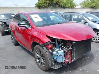 2020 Lexus NX 300 F Sport z VIN JTJSARBZ0L5016337, wystawiony jako IAAI lot #42397965 z przebiegiem 45 414 mil mil oraz . Historia ofert i sprzedaży dostępna na DreamBid. Obrazek 1.