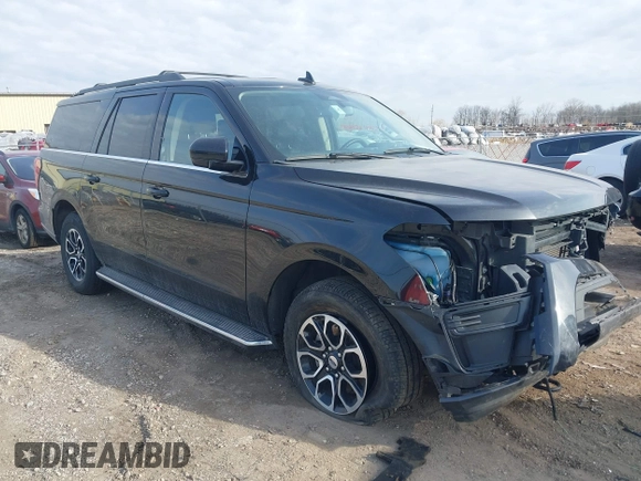 2023 Ford Expedition Max XLT with VIN 1FMJK1J84PEA51292, listed as a IAAI auction lot 41781143 with 55,651 mi miles and . Bid and sale history available at DreamBid. Image 1.