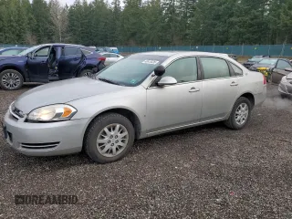2008 Chevrolet Impala Police Police with VIN 2G1WS553081263442, listed as a Copart auction lot 48515535 with 121,075 mi miles and Salvage Title. Bid and sale history available at carsss.com. Image 1.