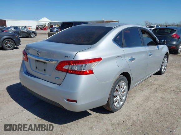 2013 Nissan Sentra SV with VIN 1N4AB7AP4DN900188, listed as a IAAI auction lot 41772895 with 172,703 mi miles and . Bid and sale history available at DreamBid. Image 4.