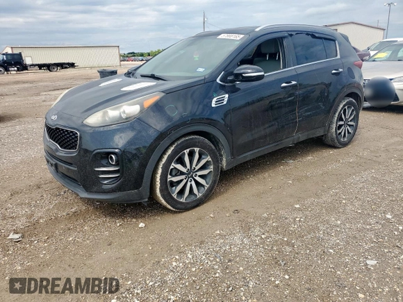 2019 Kia Sportage EX with VIN KNDPN3AC6K7507618, listed as a Copart auction lot 57668165 with 58,018 mi miles and Clean title. Bid and sale history available at DreamBid. Image 1.