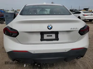 2023 BMW 2 Series 230i with VIN 3MW23CM08P8D79161, listed as a Copart auction lot 61766784 with 24,475 mi miles and Salvage Title. Bid and sale history available at carsss.com. Image 6.