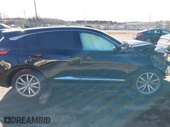 2021 Acura RDX Technology with VIN 5J8TC1H52ML020508, listed as a IAAI auction lot 41581059 with 23,627 mi miles and . Bid and sale history available at DreamBid. Image 13.