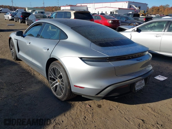2024 Porsche Taycan with VIN WP0AA2Y13RSA13498, listed as a IAAI auction lot 40543035 with 1,618 mi miles and . Bid and sale history available at DreamBid. Image 3.