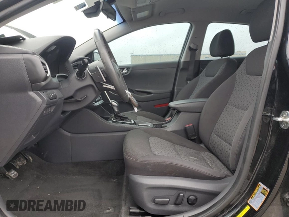 2019 Hyundai Ioniq SEL with VIN KMHC75LC0KU134817, listed as a Copart auction lot 51964555 with 95,837 mi miles and Salvage Title. Bid and sale history available at DreamBid. Image 7.
