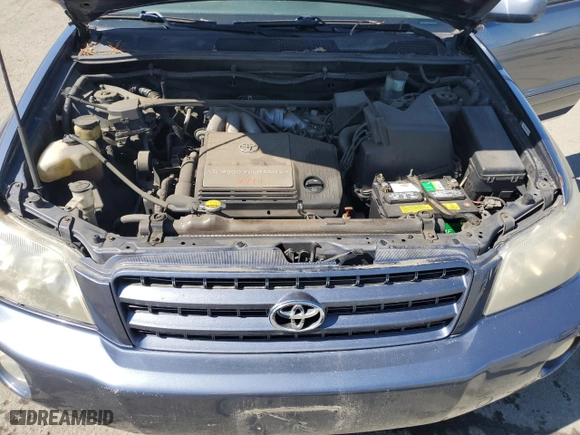 2002 Toyota Highlander with VIN JTEGF21A320034111, listed as a Copart auction lot 49541825 with 292,201 mi miles and Clean Title. Bid and sale history available at carsss.com. Image 12.