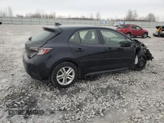 2021 Toyota Corolla Hatchback SE with VIN JTNB4MBE6M3109785, listed as a Copart auction lot 43927255 with 75,012 mi miles and Non Repairable. Bid and sale history available at carsss.com. Image 3.