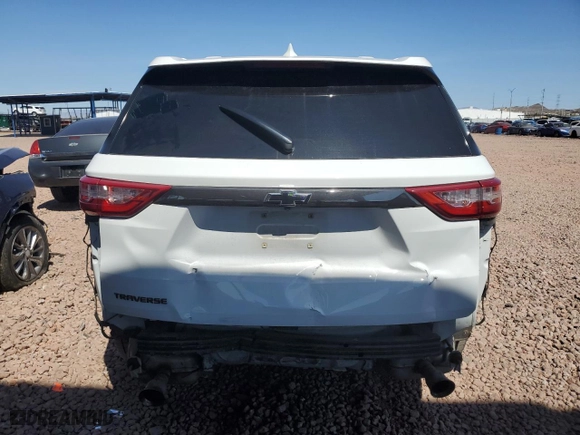 2019 Chevrolet Traverse LS with VIN 1GNERFKW6KJ138968, listed as a Copart auction lot 50035685 with 132,800 mi miles and Salvage Title. Bid and sale history available at carsss.com. Image 6.