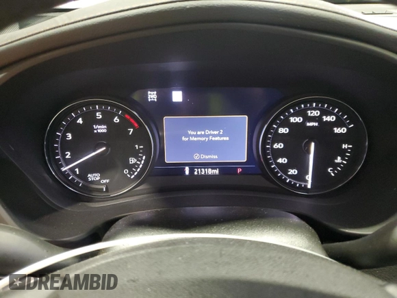 2021 Cadillac XT4 AWD Premium Luxury with VIN 1GYFZDR41MF031543, listed as a Copart auction lot 61085805 with 21,318 mi miles and Salvage title. Bid and sale history available at DreamBid. Image 9.