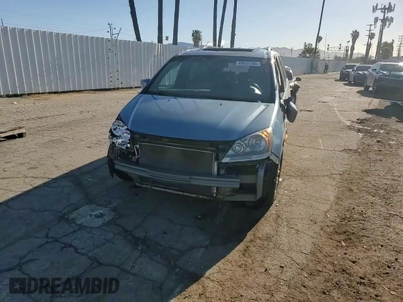 2010 Honda Odyssey EX-L with VIN 5FNRL3H61AB040518, listed as a Copart auction lot 49537765 with 182,735 mi miles and Salvage Title. Bid and sale history available at carsss.com. Image 12.