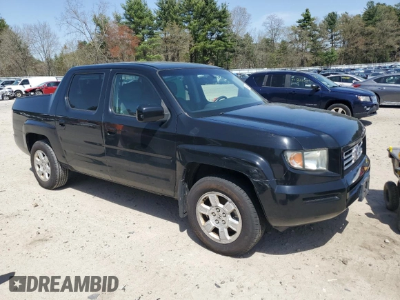 2008 Honda Ridgeline RTL with VIN 2HJYK16568H518851, listed as a Copart auction lot 54965975 with 141,496 mi miles and Clean Title. Bid and sale history available at carsss.com. Image 4.