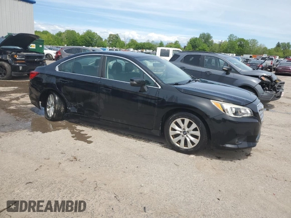 2017 Subaru Legacy Premium with VIN 4S3BNAF60H3065744, listed as a Copart auction lot 57220475 with 161,473 mi miles and Salvage title. Bid and sale history available at DreamBid. Image 4.