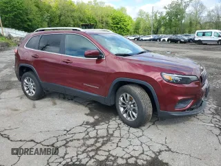 2019 Jeep Cherokee Latitude Plus z VIN 1C4PJMLNXKD192548, wystawiony jako Copart lot #55999925 z przebiegiem 28 762 mil mil oraz Szkoda całkowita • Salvage title. Historia ofert i sprzedaży dostępna na DreamBid. Obrazek 4.