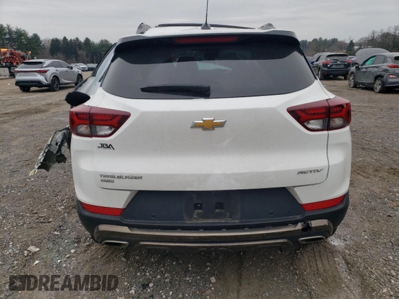 2023 Chevrolet TrailBlazer ACTIV with VIN KL79MSSL8PB097118, listed as a Copart auction lot 86314054 with Not Provided miles and Salvage Title. Bid and sale history available at DreamBid. Image 6.