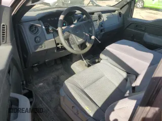 2012 Ford F-150 XL with VIN 1FTMF1CM2CKD06145, listed as a Copart auction lot 52565295 with 57,133 mi miles and Salvage Title. Bid and sale history available at carsss.com. Image 8.