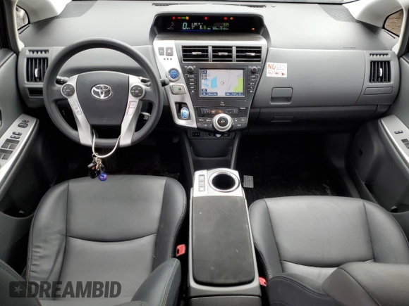 2012 Toyota Prius Two with VIN JTDZN3EU9C3150570, listed as a Copart auction lot 49437095 with 116,392 mi miles and Salvage Title. Bid and sale history available at DreamBid. Image 8.