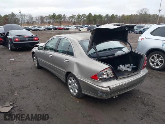 2005 Mercedes-Benz C 240 with VIN WDBRF81J45F686641, listed as a IAAI auction lot 41168122 with Not provided miles and . Bid and sale history available at DreamBid. Image 3.