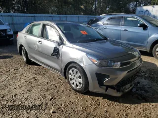 2022 Kia Rio S with VIN 3KPA24AD9NE464099, listed as a Copart auction lot 42920745 with 80,319 mi miles and Non Repairable. Bid and sale history available at carsss.com. Image 4.