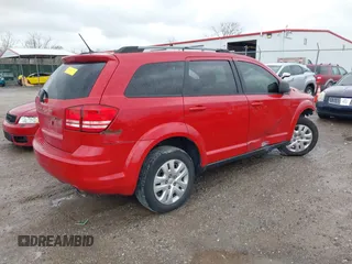 2017 Dodge Journey SE z VIN 3C4PDCAB2HT558628, wystawiony jako IAAI lot #41946060 z przebiegiem 217 810 mil mil oraz . Historia ofert i sprzedaży dostępna na DreamBid. Obrazek 4.