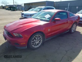 2012 Ford Mustang V6 Premium with VIN 1ZVBP8AM7C5270903, listed as a IAAI auction lot 41631200 with 171,138 mi miles. Bid and sale history available at carsss.com. Image 18.