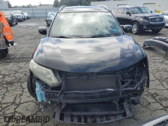 2015 Nissan Rogue S with VIN 5N1AT2MT9FC909868, listed as a Copart auction lot 49737075 with 115,167 mi miles and Salvage Title. Bid and sale history available at carsss.com. Image 5.