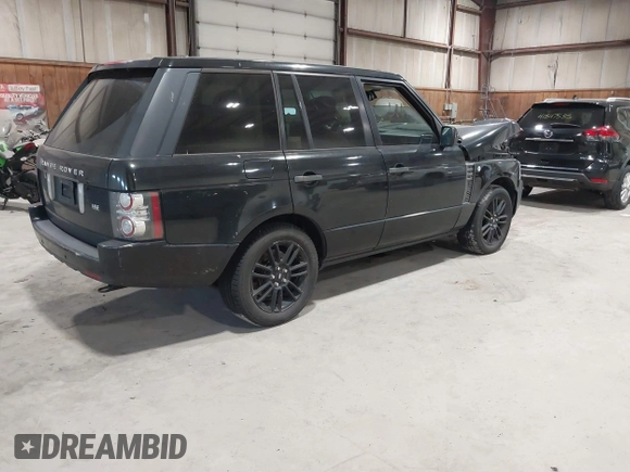 2011 Land Rover Range Rover HSE with VIN SALME1D45BA349165, listed as a IAAI auction lot 41845132 with 145,445 mi miles. Bid and sale history available at carsss.com. Image 4.