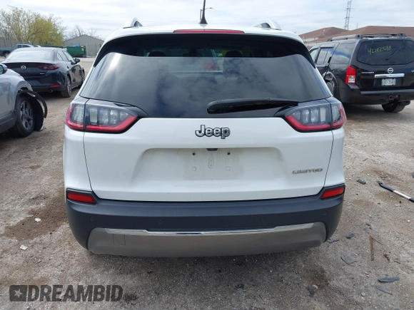 2019 Jeep Cherokee Limited with VIN 1C4PJLDB1KD387310, listed as a IAAI auction lot 42190270 with 96,635 mi miles and . Bid and sale history available at DreamBid. Image 16.
