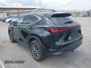 2022 Lexus NX with VIN 2T2AGCEZ7NC013748, listed as a IAAI auction lot 42131913 with Not Provided miles. Bid and sale history available at carsss.com. Image 3.