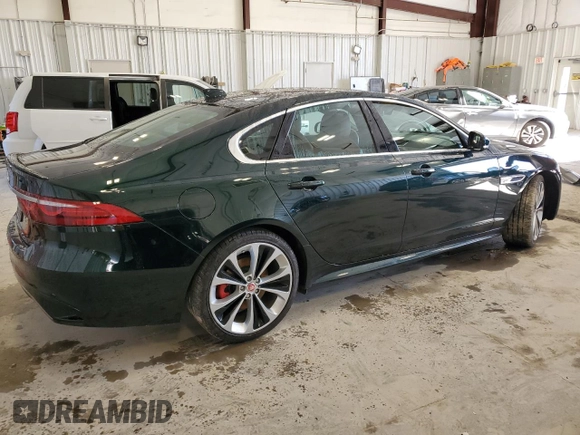 2023 Jaguar XF R-Dynamic SE with VIN SAJBL4GX0PCY93341, listed as a Copart auction lot 72387964 with 17,276 mi miles and Salvage Title. Bid and sale history available at carsss.com. Image 3.
