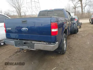 2008 Ford F-150 XLT with VIN 1FTPX14V58FB23534, listed as a IAAI auction lot 41696193 with 176,603 mi miles. Bid and sale history available at carsss.com. Image 4.