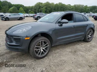 2024 Porsche Macan with VIN WP1AA2A54RLB14018, listed as a Copart auction lot 57595635 with 19,722 mi miles and Salvage title. Bid and sale history available at DreamBid. Image 1.