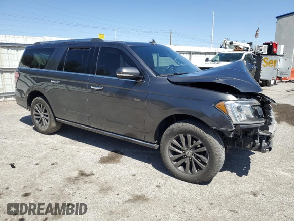 2020 Ford Expedition Max Limited with VIN 1FMJK1KT1LEA38979, listed as a Copart auction lot 58153755 with 134,468 mi miles and Clean title. Bid and sale history available at DreamBid. Image 4.