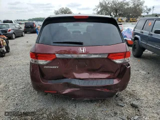 2016 Honda Odyssey EX-L with VIN 5FNRL5H60GB068976, listed as a Copart auction lot 50148215 with 172,333 mi miles and Salvage Title. Bid and sale history available at carsss.com. Image 6.