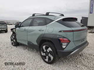 2025 Hyundai Kona Limited with VIN KM8HECA30SU187634, listed as a Copart auction lot 87868575 with 2,698 mi miles and Salvage Title. Bid and sale history available at DreamBid. Image 2.
